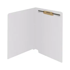 File Folders|Medical Arts Press Reinforced End Tab File Folder, Straight Cut, Letter-Size, White, 50/Box (S-01601-WHT)