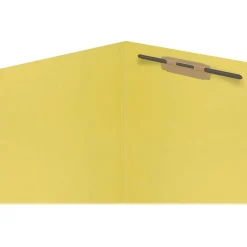 File Folders|Medical Arts Press Reinforced End Tab File Folder, Straight Cut, Letter-Size, Yellow, 50/Box (S-01601-YLW)