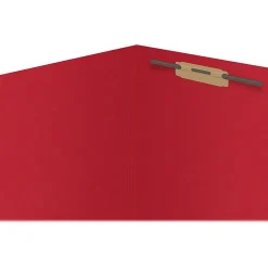 File Folders|Medical Arts Press Reinforced End Tab File Folder, Straight Cut, Letter-Size, Red, 50/Box (S-01501-RED)