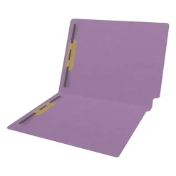 File Folders|Medical Arts Press Reinforced End Tab File Folder, Straight Cut, Letter-Size, Lavender, 50/Box (S-01602-LAV)