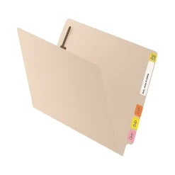 File Folders|Medical Arts Press Reinforced End Tab File Folder, Straight Cut, Letter-Size, Manila, 50/Box (S-01314)