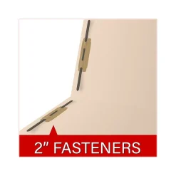 File Folders|Medical Arts Press Reinforced End Tab File Folder, Straight Cut, Letter-Size, Manila, 50/Box (S-01324)