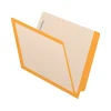 File Folders|Medical Arts Press Reinforced End Tab File Folder, Straight-Cut, Letter Size, Manila/Yellow, 50/Box (S-09473-YLW)