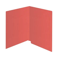 File Folders|Medical Arts Press Reinforced End Tab File Folder, Straight-Cut, Letter Size, Orange, 100/Box (S-09482-ORG)