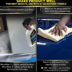 Meguiar's Ultimate Waterless Wash & Wax, 26 Fluid oz. (G3626)<3M Discount