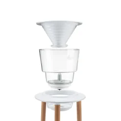 Melitta Senz V Smart 2-Cups Pourover Coffee Maker, White (MSP002WULWH0)