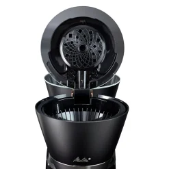 Melitta Vision Luxe 12-Cups Automatic Drip Coffee Maker, Matte Black (MCM002WULBK1)