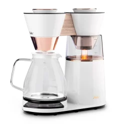 Melitta Vision Luxe 12-Cups Automatic Drip Coffee Maker, Copper/White (MCM002WULGW1)