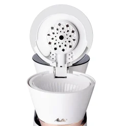 Melitta Vision Luxe 12-Cups Automatic Drip Coffee Maker, Copper/White (MCM002WULGW1)