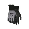 MCR Safety Memphis Glove Ninja Nitrile Gloves, Gray/Black, 12 Pairs/Pack (N96790M)