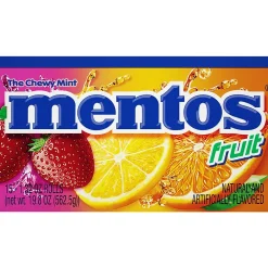 Mentos ® Chewy Fruit Tablets, 15 Packs/Box
