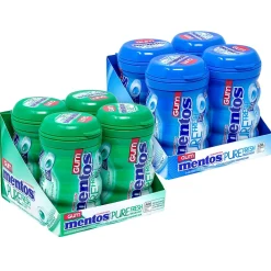 Mentos Mint Gum, 400 Pieces/Pack, 8/Box (600-00727)