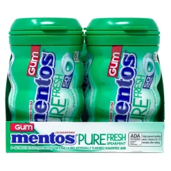 Mentos Mint Gum, 400 Pieces/Pack, 8/Box (600-00727)