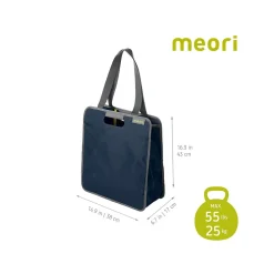 Essential Marine Blue Fabric Tote Bag, Medium (A100705)<Meori Sale