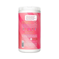 Disinfecting Wipes, Pink Grapefruit Scent, 70 Wipes/Canister (338527)<Method