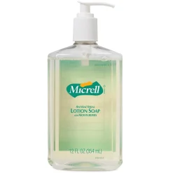 Antibacterial Liquid Hand Soap, Floral Scent, 12 Oz. (9759-12)<Micrell Clearance