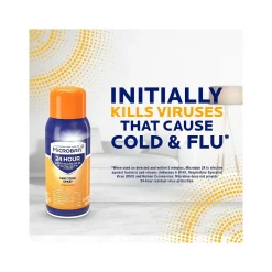 24 Disinfecting Sanitizing Spray, Citrus Scent, 2.8 Oz. (28078)<Microban New