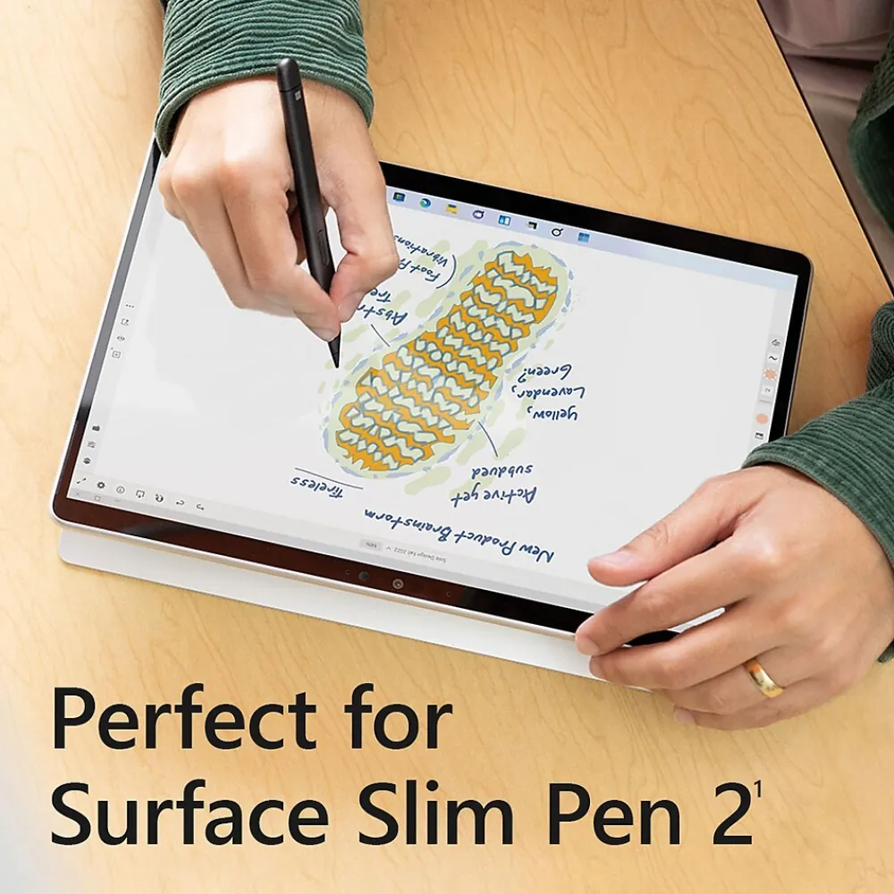 Surface Pro 9 13" Tablet, Intel Core i7-1255U Evo, 16GB Memory, WiFi, 512GB SSD, Windows 11 Home, Platinum (QIX-00001)<Microsoft Online