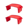 10.75" x 22.25" Plastic Kids' Lap Desk Activity Tray, Red, 2/Pack (2KIDLAP-RED)<Mind Reader New
