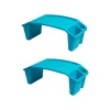 10.75" x 22.25" Plastic Kids' Lap Desk Activity Tray, Blue, 2/Pack (2KIDLAP-BLU)<Mind Reader