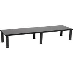 New Mind Reader Adjustable Dual Monitor Stand, Black (DUBMO-BLK)