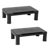 Discount Mind Reader Adjustable Monitor Stand, Black, 2/Pack (2SMPLMON-BLK)