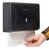 Folded Paper Towel Dispenser, Black (PTWIDE-BLK)<Mind Reader Online