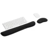 Mind Reader Memory Foam Gaming Ergonomic Keyboard and Mouse Wrist Rest Set, Black (WRESTGEL-BLK)