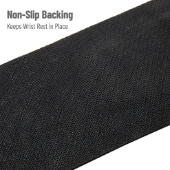 Mind Reader Memory Foam Gaming Ergonomic Keyboard and Mouse Wrist Rest Set, Black (WRESTGEL-BLK)