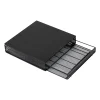 Mind Reader Metal Single Serve Coffee Pod Drawer, 36 Pod Capacity, Black (MTRAY-BLK)