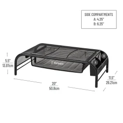 Clearance Mind Reader Monitor Stand with Paper Tray, Up to 24