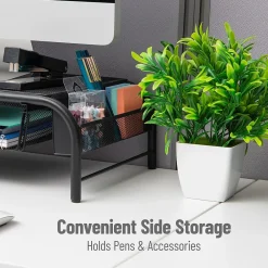 Clearance Mind Reader Monitor Stand with Paper Tray, Up to 24