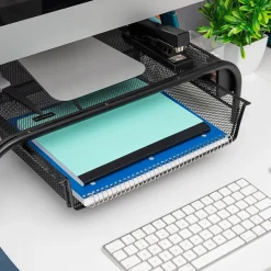 Clearance Mind Reader Monitor Stand with Paper Tray, Up to 24