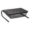 Mind Reader Monitor Stand Ventilated with Paper Tray, Black (MESHKING-BLK)
