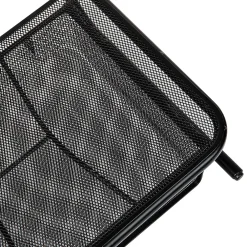 Mind Reader Monitor Stand Ventilated with Paper Tray, Black (MESHKING-BLK)