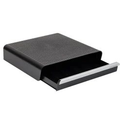 Mind Reader Plastic Coffee Pod Drawer Countertop Organizer, 30 Pod Capacity, Black (TRY30-BLK)