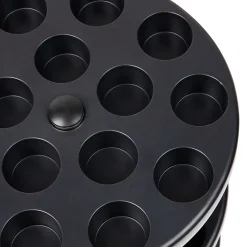 Mind Reader Plastic 3-Tier Single Serve Pod Carousel, 45 Pod Capacity, Black (PODSUS45-BLK)