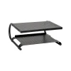 Hot Mind Reader 2-Tier Adjustable Ventilated Monitor Stand, Black (MON2T-BLK)