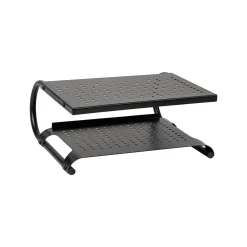 Hot Mind Reader 2-Tier Adjustable Ventilated Monitor Stand, Black (MON2T-BLK)
