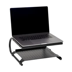 Hot Mind Reader 2-Tier Adjustable Ventilated Monitor Stand, Black (MON2T-BLK)