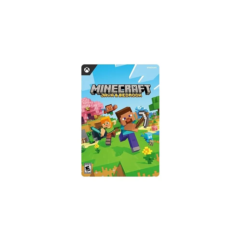 Hot Microsoft Minecraft Java & Bedrock Edition, Windows (Digital)