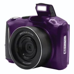 MINOLTA 48 MP/4K Ultra HD Digital Camera with 16x Digital Zoom, Purple (MND50-P)