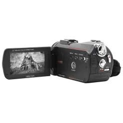 MINOLTA 4K Ultra HD IR Night Vision Video Camcorder with 16x Digital Zoom, Black (MN4K40NV)