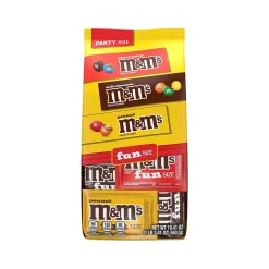 Mars M&M'S Fun-Size Milk Chocolate Candy Pack, 19.41 oz., 35 Pieces (460668)