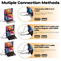 Outlet Mobile Pixels Inc. Mobile Pixels DUEX Float 15.6