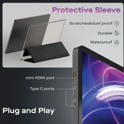 Sale Mobile Pixels Inc. Glance 15.6" 1080p 60 Hz Portable Monitor, Black (101-1012P01)