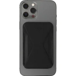 MOFT Snap-on Phone Stand and Wallet for iPhone 12 and 13 Series, Night Black (MS007M-1-BK)