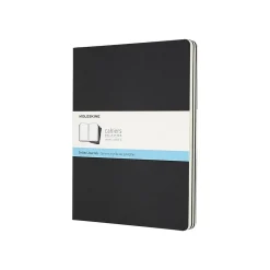 Journals|Moleskine Cahier Journal, 7.5" x 9.5", Dotted Ruled, Black, 80 Pages, 3/Pack (8058341719220)