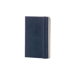 Notebooks|Moleskine Classic Professional Notebook, 3.5" x 5.5", Wide Ruled, 96 Sheets, Sapphire Blue (893564)