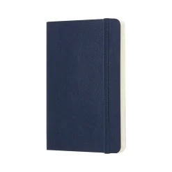 Notebooks|Moleskine Classic Professional Notebook, 3.5" x 5.5", Unruled, 96 Sheets, Sapphire Blue (854726)